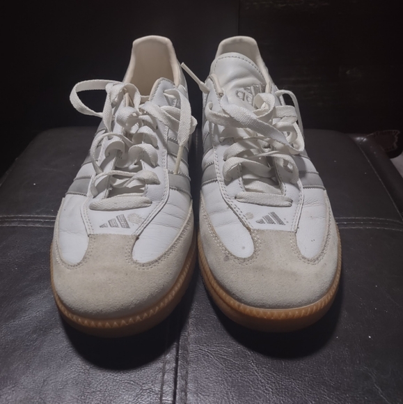 Adidas Samba Milenium White and Gray Men's Sneakers - Picture 2 of 7